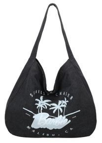 Damen Schultertasche "Easy Hobo Limited Barbie", Fritzi aus Preussen, schwarz, Baumwollmischung, bedruckt, Taschen, mit dekorativem Barbie-Print