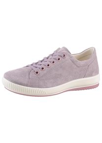 Legero Damen Sneaker "TANARO 5.0", Gr. 40, lila, Veloursleder, casual, Schuhe, Freizeitschuh, Halbschuh, Schnürschuh mit softem Schaftabschluss
