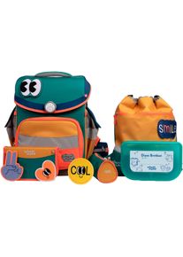 School-Mood Kinder Schulranzen "Timeless Pro", bunt, Polyester, Rucksäcke
