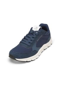 Marc O'Polo MARC O'POLO Herren Sneaker "aus ultraleichtem Material", Gr. 41, blau, Obermaterial: 80% Polyester, 20% Leder, unifarben, Schuhe
