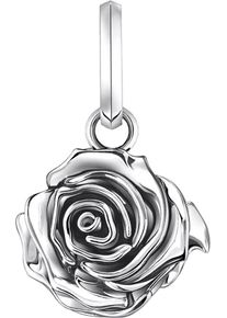 Thomas Sabo Damen Ketten-Anhänger "Anhänger Midnight Rose, PE982-637-21", Silber 925 (Sterlingsilber), 4,02 g, silber, Silber 925 (Sterlingsilber),