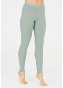 WHISTLER Kinder Thermohose "Cerro", grün, sportlich, Gr. 40, meliert, 85% Wolle, 15% Lyocell, Hosen, in feuchtigkeitsregulierender Qualität