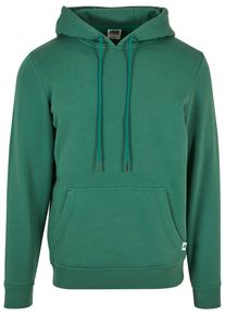 Urban Classics Herren Sweatshirt "Urban Classics Herren Organic Basic Hoody", grün, Gr. S, unifarben, 100% Baumwolle, Sweatshirts