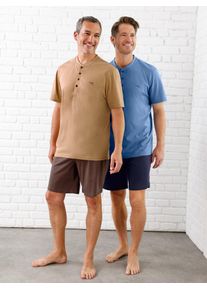wäschepur WÄSCHEPUR Herren Shorty, Gr. 44, bunt, 100% Baumwolle, Homewear-Sets