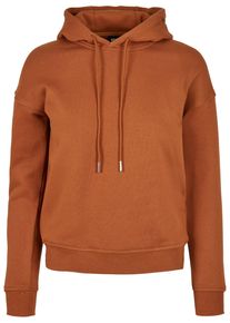 Urban Classics Damen Kapuzenpullover "Urban Classics Damen Ladies Hoody", braun, casual, Gr. M, unifarben, 63% Baumwolle, 37% Polyester, Pullover