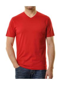 Ragman Herren T-Shirt, rot, casual, Gr. XL, Baumwolle, Shirts