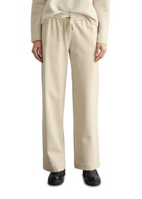Marc O'Polo MARC O'POLO Damen Chinohose "aus kompaktem Jersey-Twill", beige, casual, Gr. 38, unifarben, Obermaterial: 75% Viskose, 20% Polyamid, 5% Elasthan;