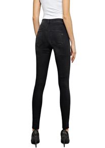 Replay Damen Skinny-fit-Jeans "Luzien-White Shades", schwarz, casual, Gr. 31, vintage, Obermaterial: 88% Baumwolle, 8% Polyester, 4% Elasthan, Jeans,