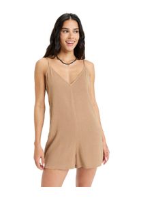 Roxy Damen Strandkleid "Sunrise And Sunset", beige, Gr. L, 67% Baumwolle, 33% Viskose, Kleider