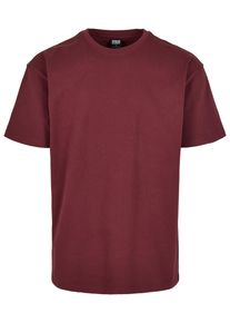 Urban Classics Herren T-Shirt "Urban Classics Herren Heavy Oversized Tee", rot, casual, Gr. 5XL, unifarben, 100% Baumwolle, Shirts