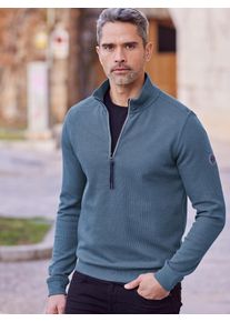 Lerros Herren Sweatshirt "Lerros Unifarbener Sweattroyer für Herren", blau, Gr. XXXL, 90% Baumwolle, 10% Polyester, Sweatshirts