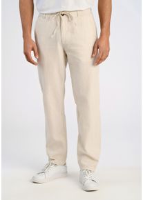 LINDBERGH Herren Leinenhose "LINDBERGH Leinenhose", weiß, Gr. S, Oberstoff: 55% Leinen, 45% Baumwolle, Hosen