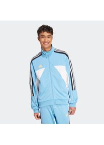 Herren Trainingsjacke "M TIRO NTPK TT", blau, sportlich, Gr. XXL, adidas Sportswear, Obermaterial: 70% Polyester, 30% Baumwolle, Jacken
