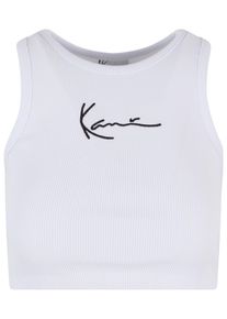 Karl Kani Herren T-Shirt "Karl Kani Damen", weiß, klassisch, Gr. L, 97% Baumwolle, 3% Elasthan, Shirts