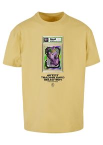 Herren T-Shirt "Upscale by Mister Tee Unisex Blend Oversize Tee", gelb, casual, Gr. XL, UPSCALE BY MISTER TEE, unifarben, 100% Baumwolle, Shirts