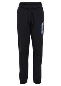 Hummel Kinder Jogginghose "TUKAS PANTS", schwarz, sportlich, Gr. 146, Obermaterial: 98% Baumwolle, 2% Elasthan, Hosen, für Kinder