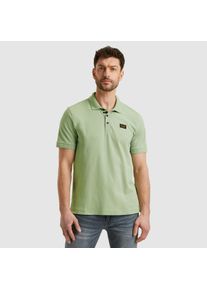 PME-Legend PME LEGEND Herren Poloshirt, grün, casual, Gr. XXL, unifarben, Web, Obermaterial: 95% Baumwolle, 5% Elasthan, Shirts, mit Logostickerei