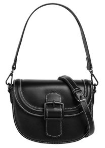 Bugatti Damen Umhängetasche "ZITA", schwarz, Polyurethan (PU), clean, Taschen