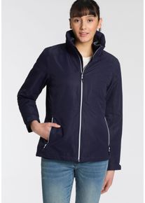 CMP Damen 3-in-1-Funktionsjacke "WOMAN JACKET ZIP HOOD", blau, sportlich, Gr. 46, Obermaterial: 100% Polyester. Futter: 100% Polyester. Innenjacke: