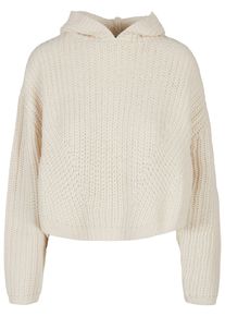 Urban Classics Damen Kapuzenpullover "Urban Classics Damen Ladies Oversized Hoody Sweater", beige, casual, Gr. XL, unifarben, 100% Polyacryl, Pullover