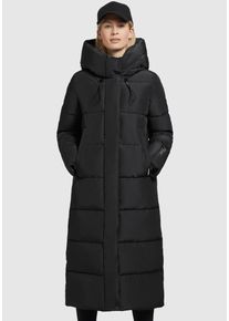 Khujo Damen Steppmantel "SOULANI3", schwarz, casual, Gr. XXL, unifarben, Web, Steppware, Obermaterial: 100% Polyester. Futter: 100% Polyester.