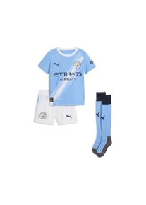 Puma Herren Trainingsanzug "Manchester City 25/26 Heimtrikot Minikit Kinder", blau, Gr. 110, Obermaterial: 100% Polyester; Rippe: 100% Polyester,