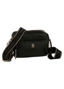 Tommy Hilfiger Damen Mini Bag "TH JOY CAMERA BAG", schwarz, Polyurethan, unifarben, Taschen, Handtasche Damen Schultertasche Tasche Damen