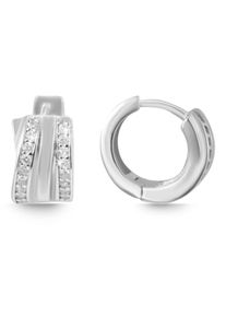 Adelia´s ADELIA ́S Damen Paar Creolen, Damen, Silber 925 (Sterlingsilber), silber, Silber 925 (Sterlingsilber), Ohrringe