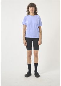 Cleptomanicx Damen T-Shirt "Basic Tee Ligull", lila, casual, Gr. XL, unifarben, 100% Baumwolle, Shirts, Locker geschnitten