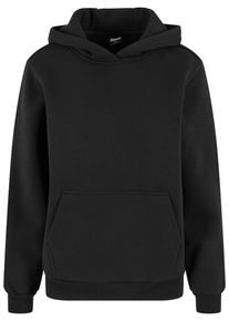 Urban Classics Damen Kapuzenpullover "Urban Classics Ladies Fluffy Hoody", schwarz, casual, Gr. M, unifarben, 70% Baumwolle, 30% Polyester, Pullover