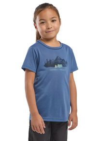 Jack Wolfskin Kinder T-Shirt "HIKING GRAPHIC T KIDS"print, eveningsky, Gr. 164, Oberstoff 100% POLYESTER, Shirts