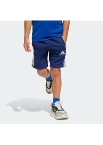 Kinder Shorts "LK 3S FT SH 220", blau, sportlich, Gr. 128, adidas Sportswear, Obermaterial: 52% Baumwolle, 48% Polyester, Hosen