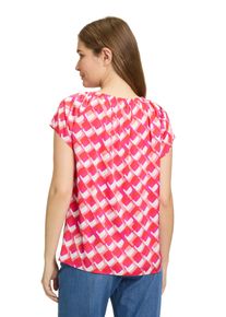 Betty Barclay Damen Schlupfbluse "Betty Barclay Casual-Bluse mit Muster", rot, modisch, Gr. 42, Obermaterial: 97% Polyester, 03% Elasthan., Blusen