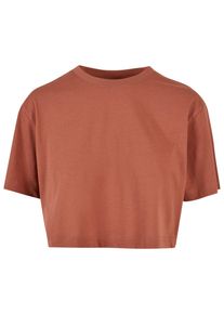 Urban Classics Herren T-Shirt "Urban Classics Damen Ladies Short Oversized Tee", orange, klassisch, Gr. 5XL, unifarben, 100% Baumwolle, Shirts