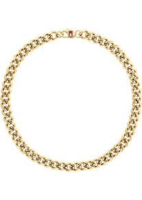 Tommy Hilfiger Herren Edelstahlkette "WILD, 2790604, 2790605", Edelstahl, L: 46cm B: 11mm, bunt, Edelstahl, B:11mm, Halsketten, mit Emaille