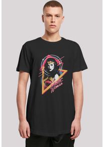 F4NT4STIC Herren T-Shirt "DC Comics Wonder Diana 80s Triangle", schwarz, casual, Gr. XXL, Obermaterial: 100% Baumwolle, Shirts, Herren,Premium