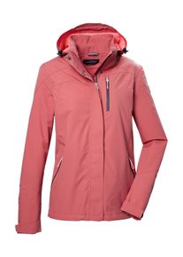 Killtec Damen Outdoorjacke "KOS 28 WMN JCKT", rot, sportlich, Gr. 44, Oberstoff: 100% Polyester, Futter: 100% Polyester (recycelt), Jacken,