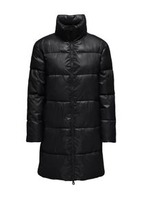 Only Damen Steppmantel "ONLNEWRICKY PUFF COAT CC OTW", schwarz, modisch, Gr. S, unifarben, Steppware, Obermaterial: 100% Polyester, Mäntel