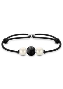 Thomas Sabo Damen Perlenarmband "A2076-451-11-L22V", 22, Silber 925 (Sterlingsilber)-Perlen-Nylon, bunt, Silber 925 (Sterlingsilber), Perlen, Nylon,