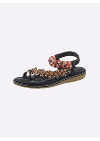 Andrea Conti Damen Zehentrenner, Gr. 42, bunt, Textil, modisch, Schuhe