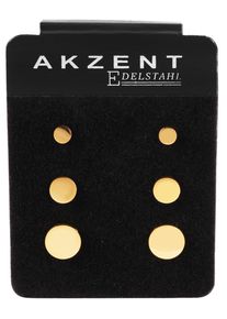 Adelia´s ADELIA ́S Damen Paar Ohrhänger "Neuheit 2025 - Damen Ohrstecker aus poliertem Edelstahl Ø 8 mm", Damen, Edelstahl, silber, Edelstahl, Ohrringe