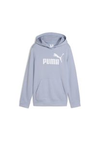 Puma Kinder Hoodie "ESS No. 1 Logo Hoodie Mädchen", blau, Gr. 128, Obermaterial: 68% Baumwolle, 32% Polyester; Kapuzenfutter: 100% Baumwolle; Rippe: