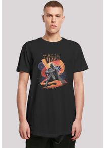 F4NT4STIC Herren T-Shirt "Star Wars Darth Vader Swirling Fury", schwarz, casual, Gr. XL, Obermaterial: 100% Baumwolle, Shirts, Herren,Premium