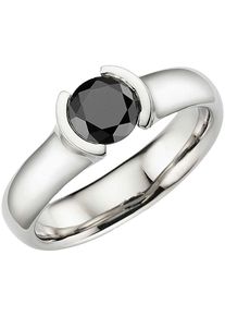 HECHTER PARIS Damen Fingerring "Schmuck Geschenk Silber 925 Damenring", 56, Silber 925 (Sterlingsilber), 4,9mm, silber, Silber 925 (Sterlingsilber),