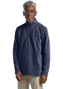 Jack Wolfskin Herren Stehkragenpullover "TAUNUS HZ M", blau, Gr. XL, Hauptmaterial: 100% Polyester (recycled), Pullover
