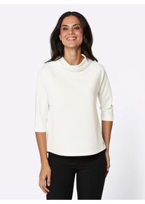Damen 3/4-Arm-Shirt "Modal-Shirt", beige, Gr. 38, CREATION L PREMIUM, unifarben, 65% Modal, 30% Polyester, 5% Elasthan, Shirts