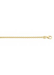 Adelia´s ADELIA ́S Damen Goldkette "585 Gold Anker Halskette Ø 1,6 mm", 50, Gelbgold 585, gold, Gelbgold 585, Halsketten, Goldschmuck für Damen