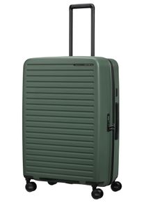 Samsonite Hartschalen-Trolley "RESTACKD, verschiedene Größen und Farben", grün, Polypropylen, unifarben, modisch, Koffer, Reisekoffer mit TSA Schloss