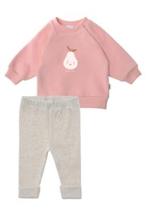Liliput Kinder Sweatanzug "Birne", rosa, Gr. 86, bedruckt, 80% Baumwolle, 20% Polyester, Sportanzüge, mit niedlichem Birnen-Print