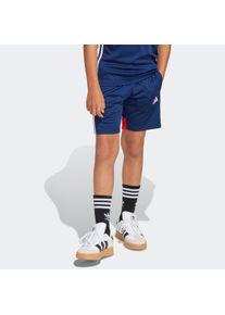 Kinder Trainingsshorts "TIRO ES SHO Y", blau, sportlich, Gr. 140, adidas Performance, Obermaterial: 100% Polyester, Hosen